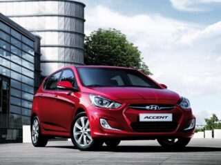 Hyundai Solaris (Accent) в кузове хэтчбек